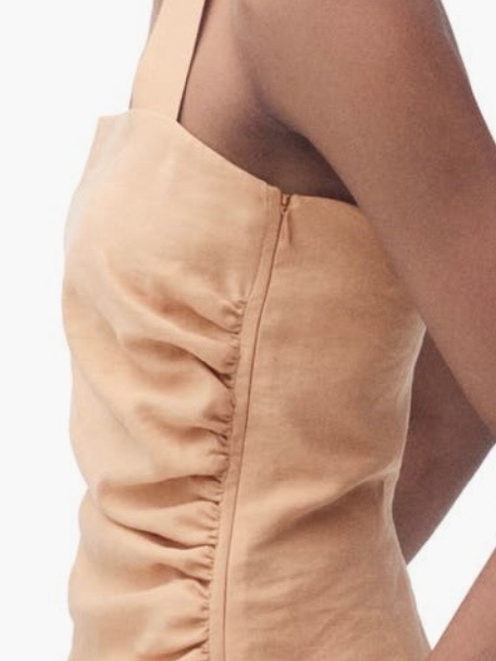 Mango Gathered Halter Top (Size Medium) NWT - Picture 4 of 12